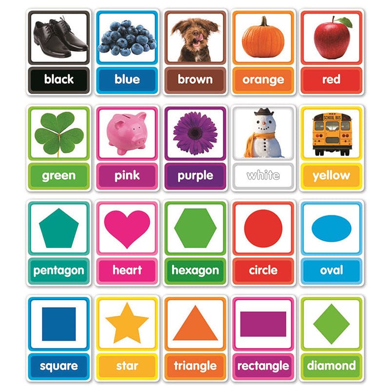 Colors & Shapes Bulletin Board Set (Pack of 3) - Classroom Theme - Scholastic Teaching Resources