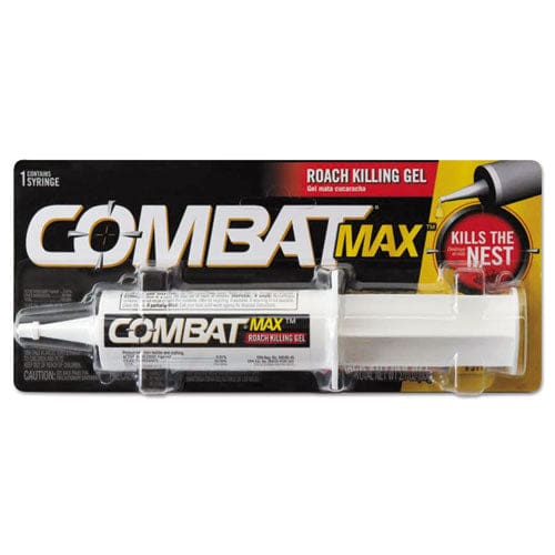 Combat Source Kill Max Roach Killing Gel 1.6 Oz Syringe 12/carton - Janitorial & Sanitation - Combat®