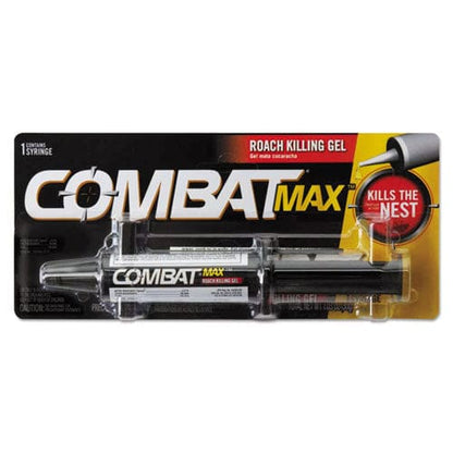 Combat Source Kill Max Roach Killing Gel 1.6 Oz Syringe 12/carton - Janitorial & Sanitation - Combat®
