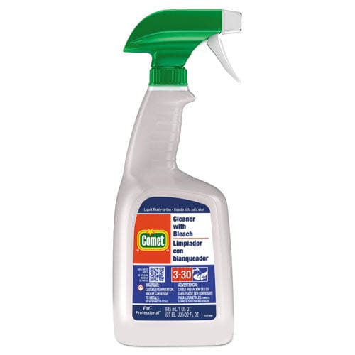 Comet Cleaner With Bleach 32 Oz Spray Bottle 8/carton - Janitorial & Sanitation - Comet®