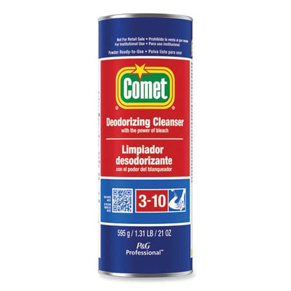 Comet Deodorizing Cleanser With Bleach Powder 21 Oz Canister 24/carton - Janitorial & Sanitation - Comet®
