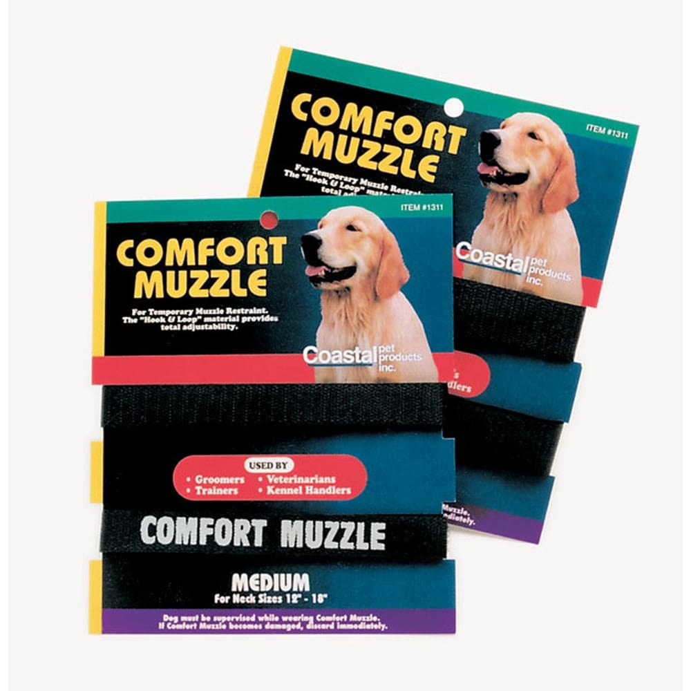 Comfort Muzzle Adjustable Muzzle for Dogs 12 in - 18 in Medium - Pet Supplies - Comfort Soft