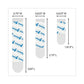 Command Assorted Refill Strips Removable (8) Small 0.75 X 1.75 (4) Medium 0.75 X 2.75 (4) Large 0.75 X 3.75 Clear 16/pack - School Supplies