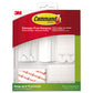 Command Picture Hanging Kit Assorted Sizes Plastic White/clear 1 Lb; 4 Lb; 5 Lb Capacities 38 Pieces/pack - Furniture - Command™