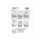Command Poster Strips Value Pack Removable Holds Up To 1 Lb 0.63 X 1.75 White 48/pack - School Supplies - Command™