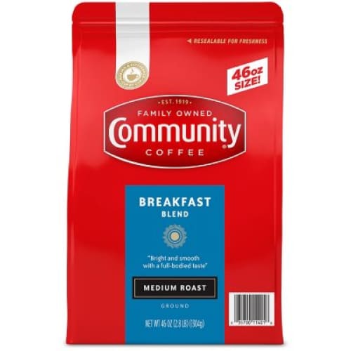 Community Coffee Ground Breakfast Blend (46 oz.) - Community