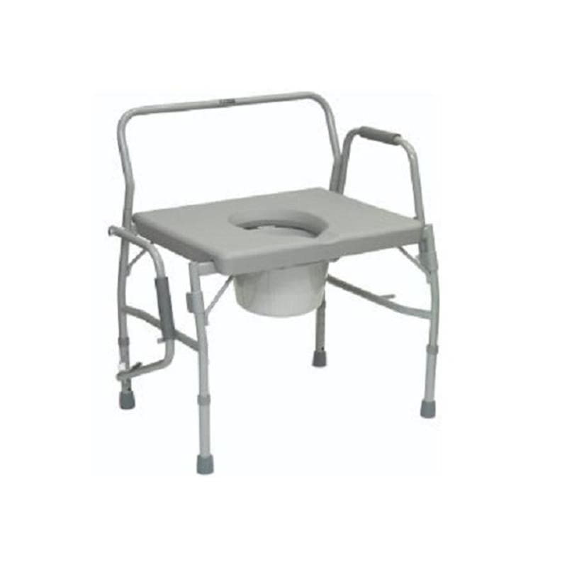 Compass Health Brands Commode Bariatric 24 Drop-Arm 650 Lb - Durable Medical Equipment >> Commodes - Compass Health Brands