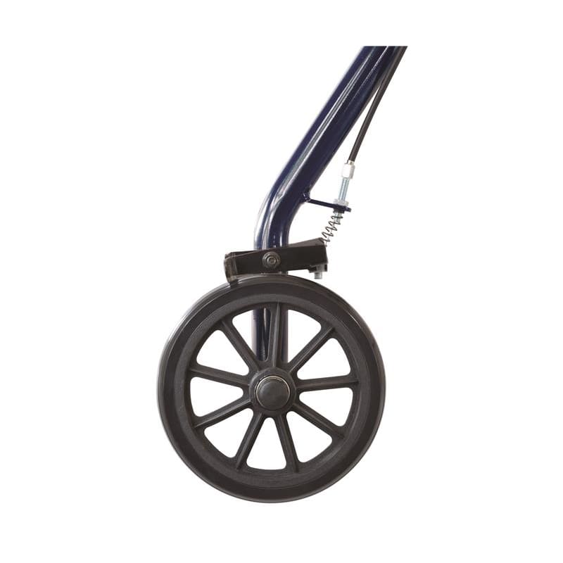 Compass Health Brands Rollator Steel Blue 4-Wheel - Durable Medical Equipment >> Rollators - Compass Health Brands