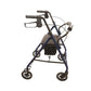 Compass Health Brands Rollator Steel Blue 4-Wheel - Durable Medical Equipment >> Rollators - Compass Health Brands