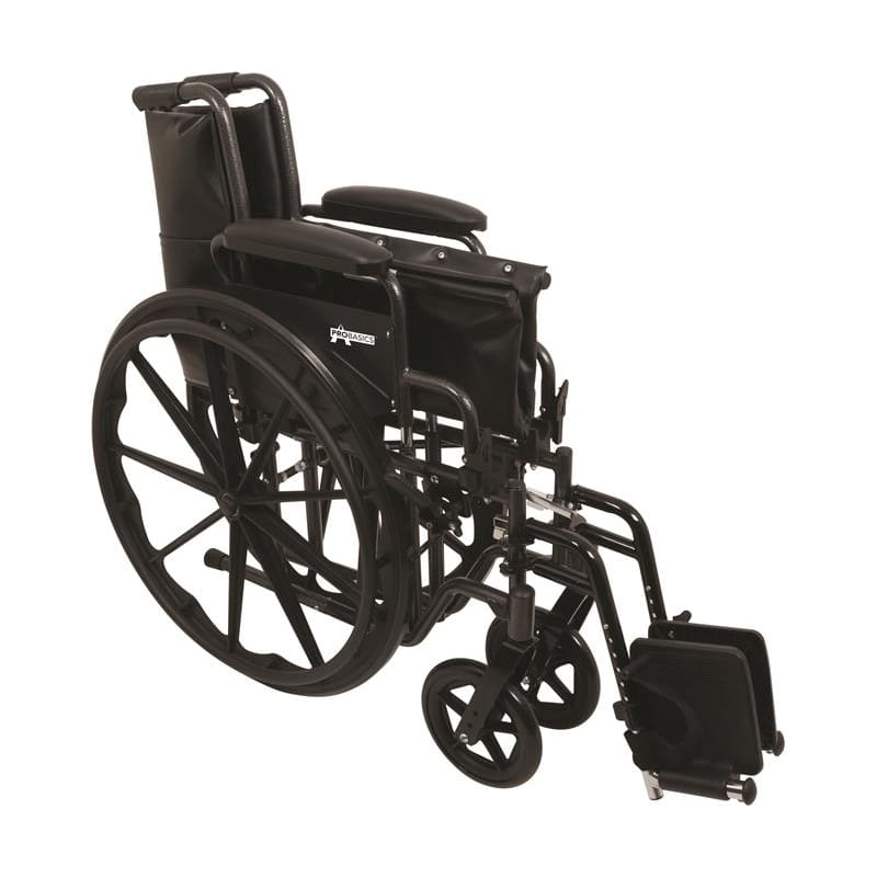 Compass Health Brands Wheelchair 16 X 16 Dsk Arms Elr - Durable Medical Equipment >> Wheelchairs - Compass Health Brands