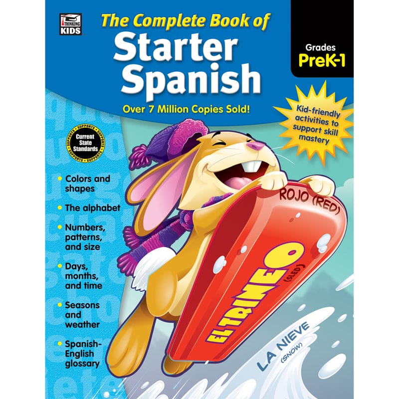 Complete Book Of Starter Spanish (Pack of 2) - Books - Carson Dellosa Education