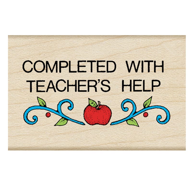 Completed With Teacher’S Help (Pack of 10) - Stamps & Stamp Pads - Hero Arts