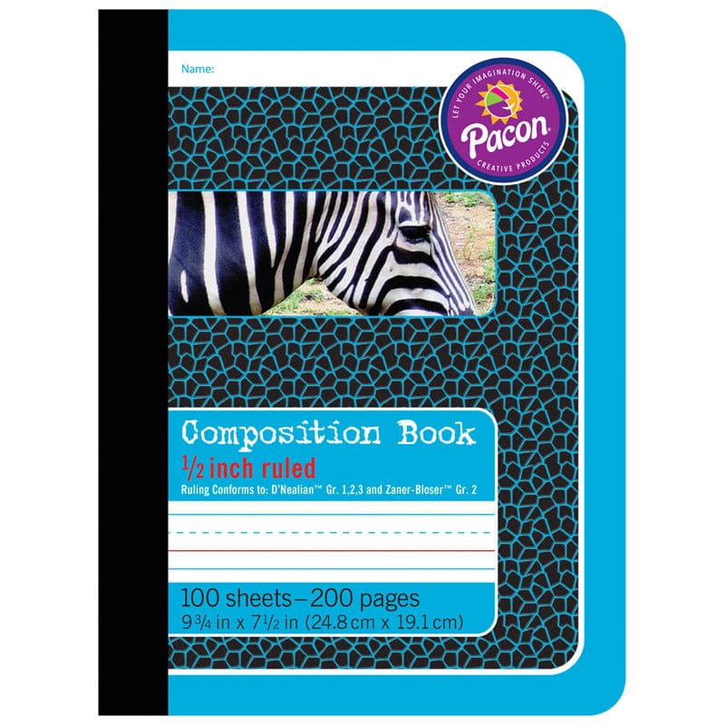 Composition Books 1/2In Ruled (Pack of 12) - Note Books & Pads - Dixon Ticonderoga Co - Pacon