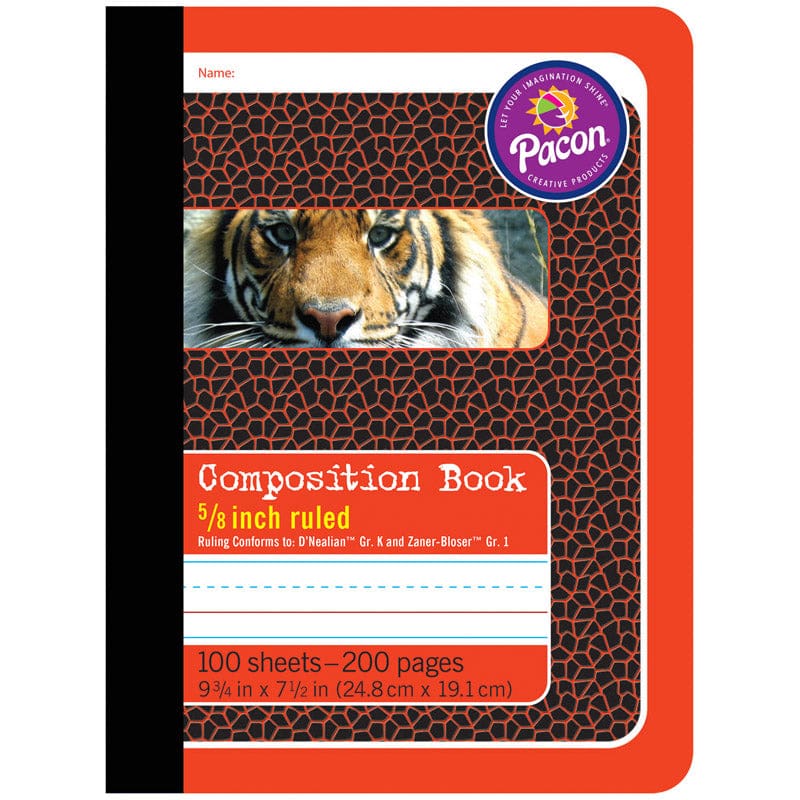 Composition Books 5/8In Ruled (Pack of 12) - Note Books & Pads - Dixon Ticonderoga Co - Pacon