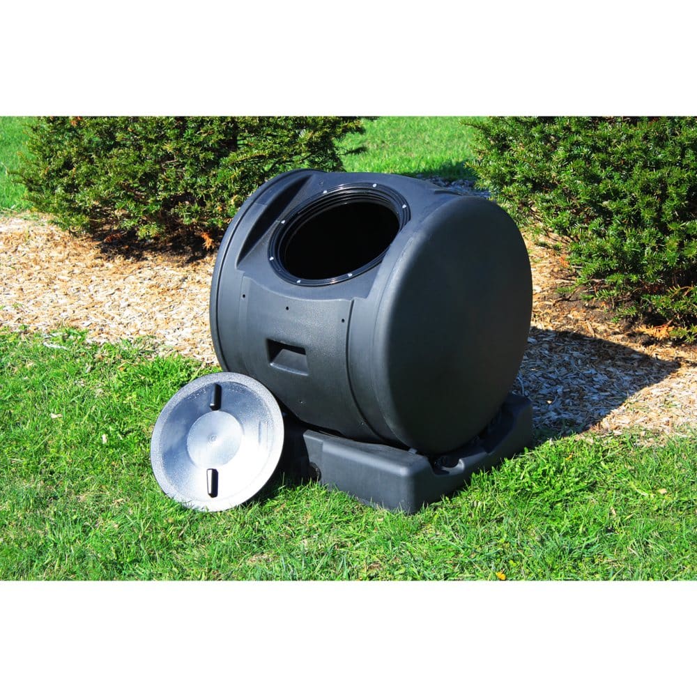 Compost Wizard EnviroTumbler, Black | ShelHealth