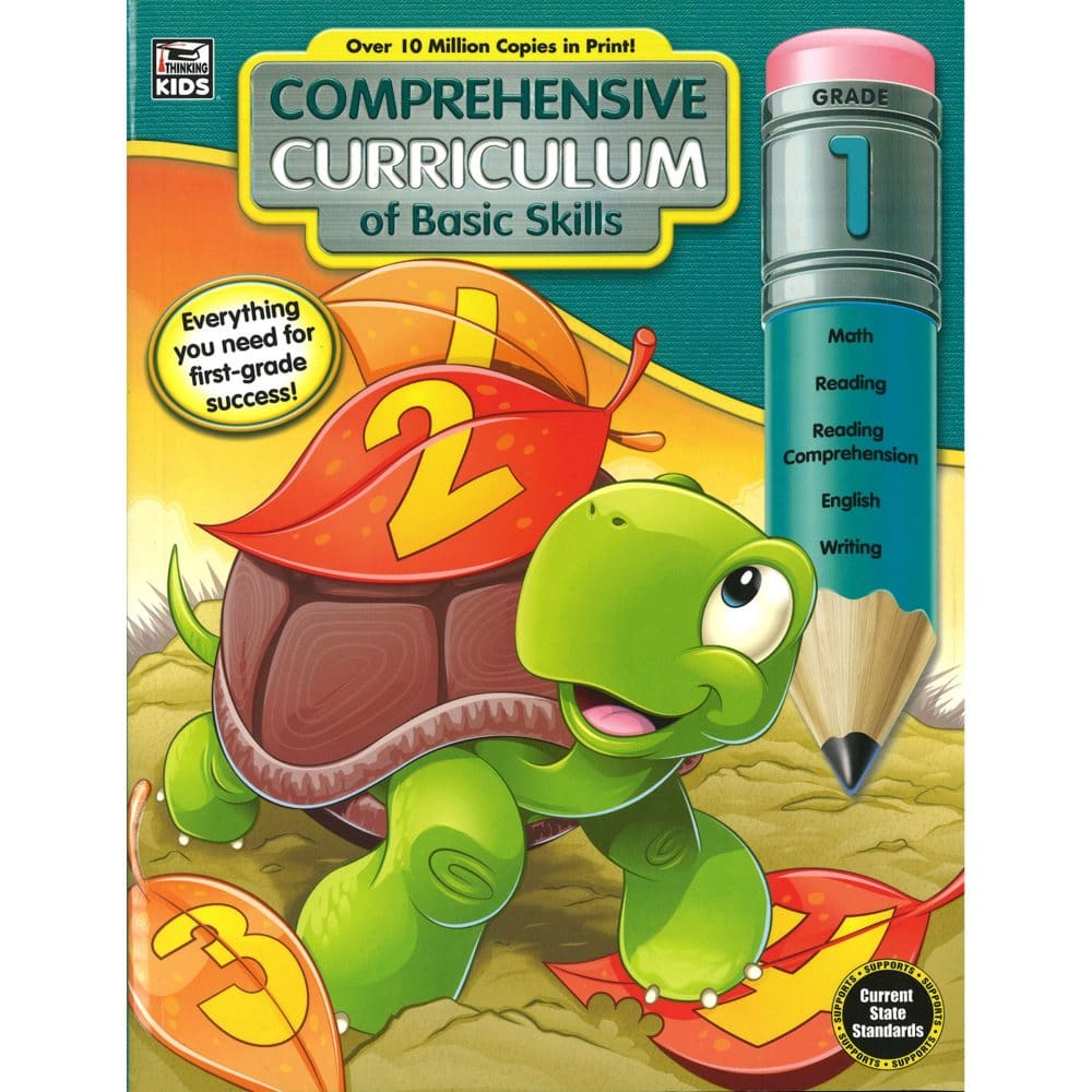 Comprehensive Curriculum of Basic Skills (1st Grade) - Kids Books - Comprehensive