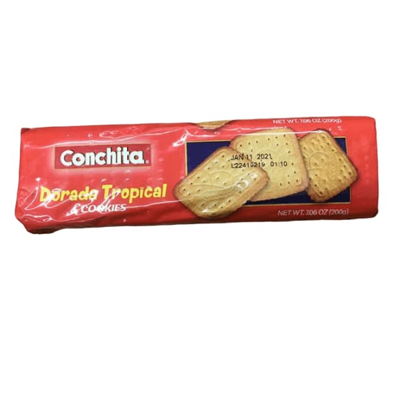 Conchita Dorada Tropical Cookies, 7.06 oz - ShelHealth.Com