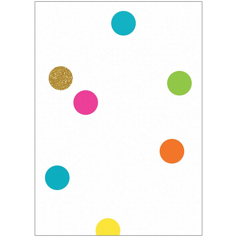 Confetti Bb Roll 4/Ct Better Than Paper - Bulletin Board & Kraft Rolls - Teacher Created Resources