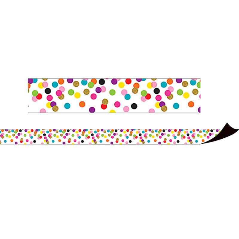 Confetti Magnetic Border (Pack of 6) - Border/Trimmer - Teacher Created Resources