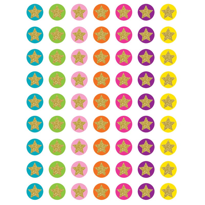 Confetti Stars Mini Stickers (Pack of 12) - Stickers - Teacher Created Resources