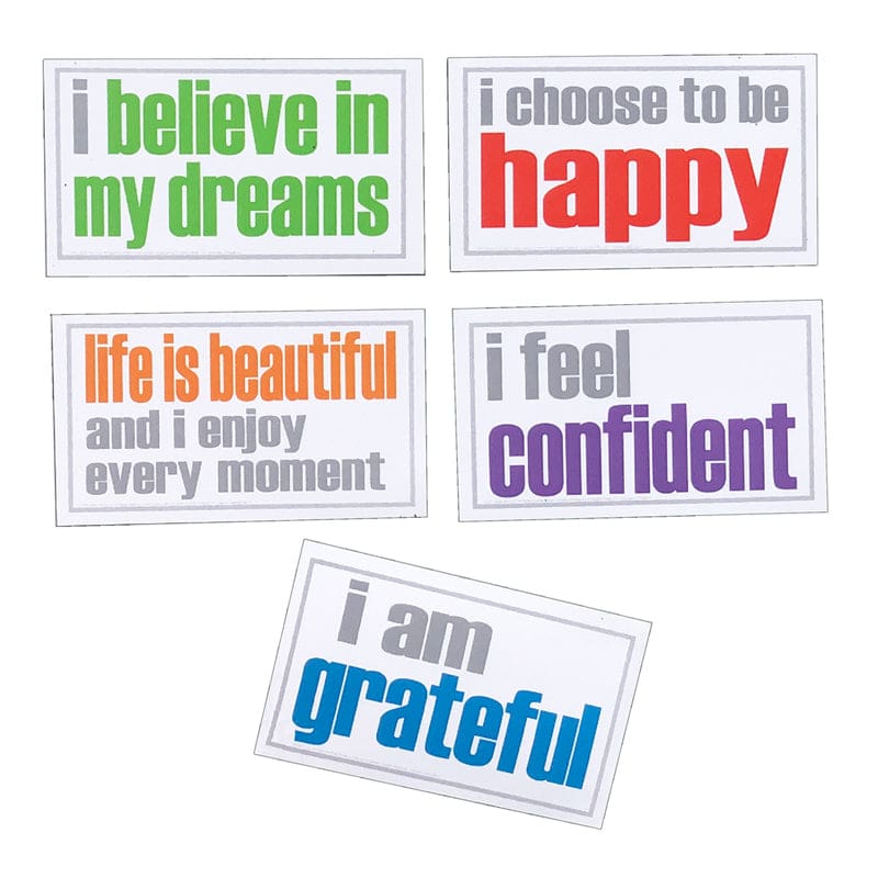 Confidence Magnets Pack Of 5 (Pack of 6) - Motivational - Inspired Minds