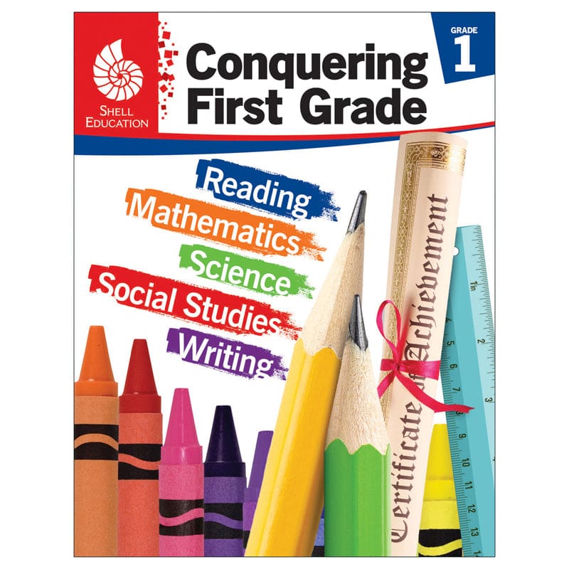 Conquering First Grade (Pack of 2) - Cross-Curriculum Resources - Shell Education