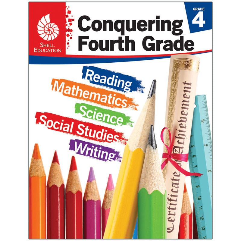 Conquering Fourth Grade (Pack of 2) - Cross-Curriculum Resources - Shell Education