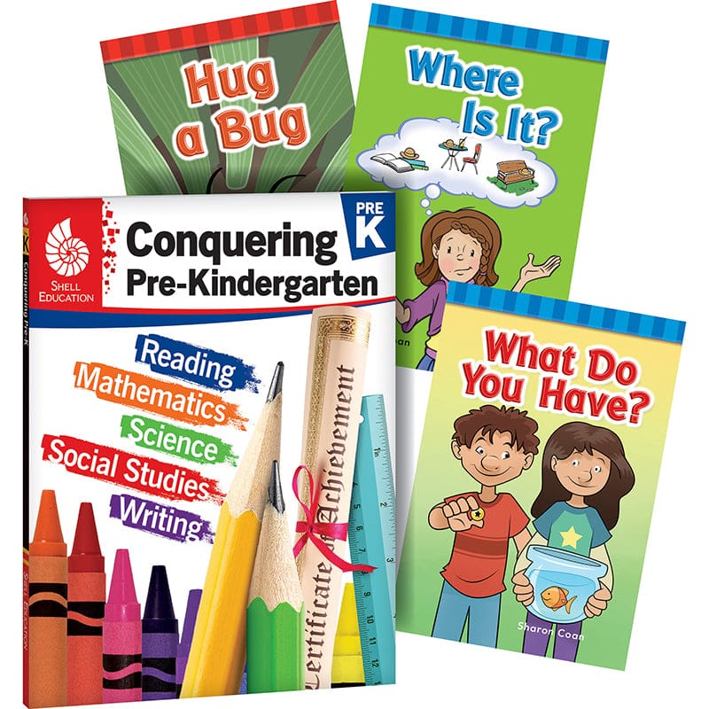 Conquering Pre-K 4-Book Set - Skill Builders - Shell Education