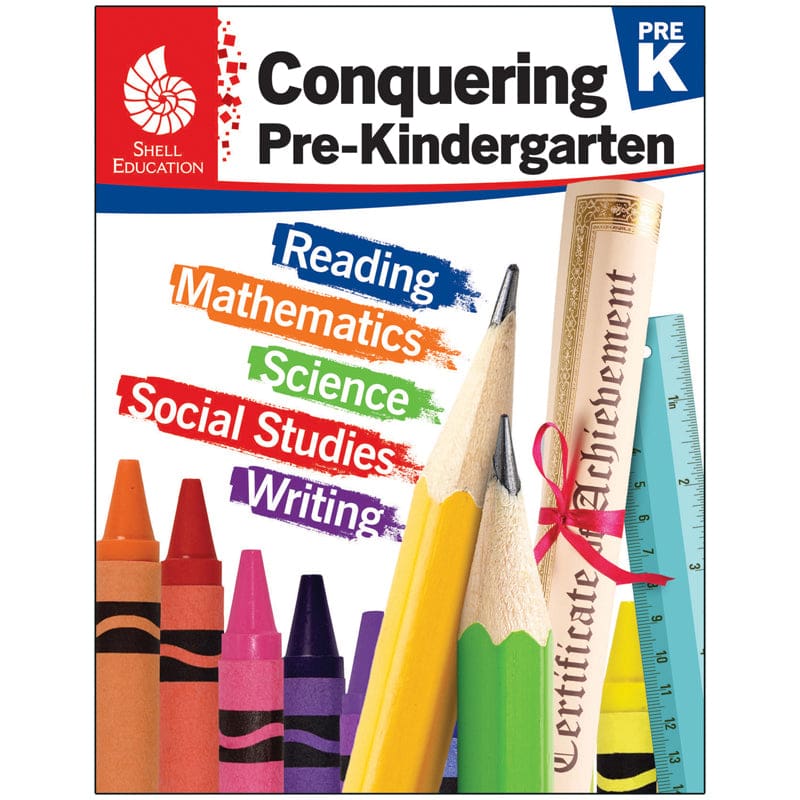 Conquering Pre-Kindergarten (Pack of 2) - Cross-Curriculum Resources - Shell Education