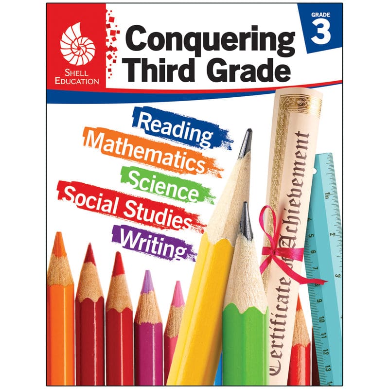 Conquering Third Grade (Pack of 2) - Cross-Curriculum Resources - Shell Education