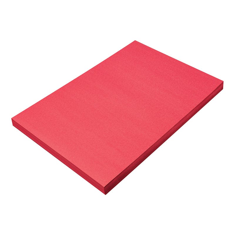 Construction Paper Hldy Red 12X18 100Pk (Pack of 6) - Construction Paper - Dixon Ticonderoga Co - Pacon