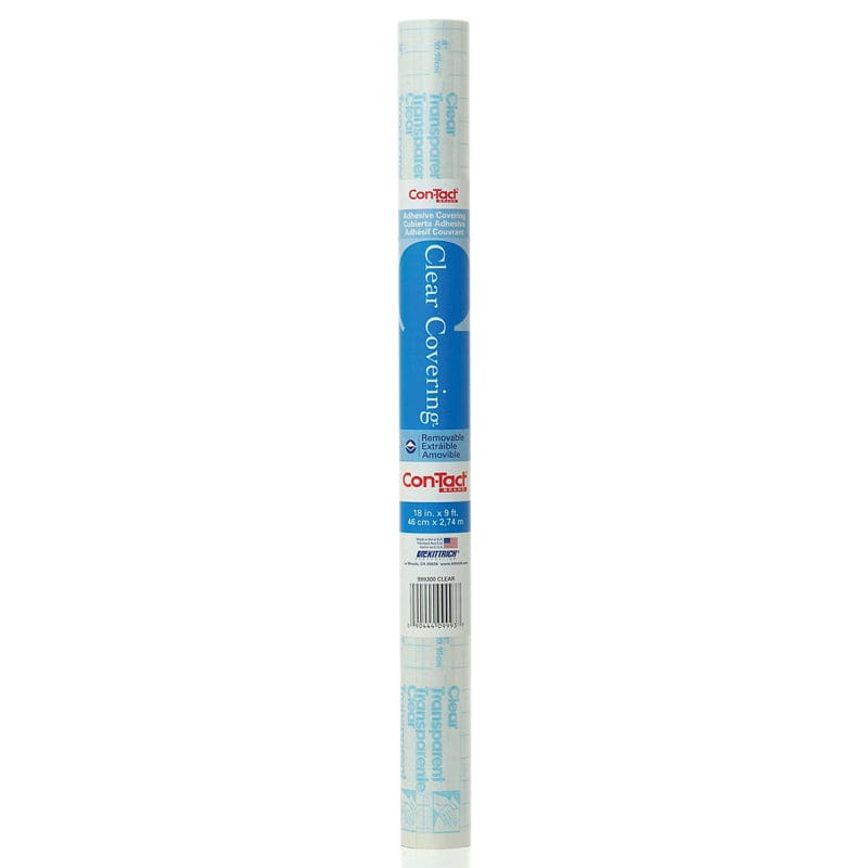 Contact Adhesive Roll Clear 18X9Ft (Pack of 10) - Contact Paper - Kittrich Corporation