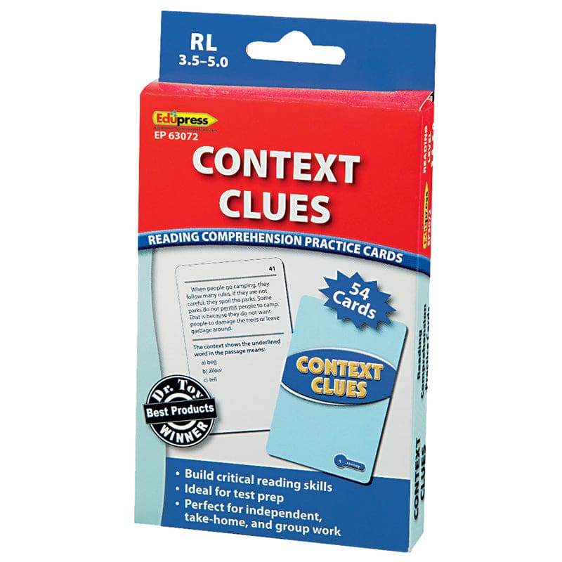 Context Clues - 3.5-5.0 (Pack of 6) - Comprehension - Teacher Created Resources