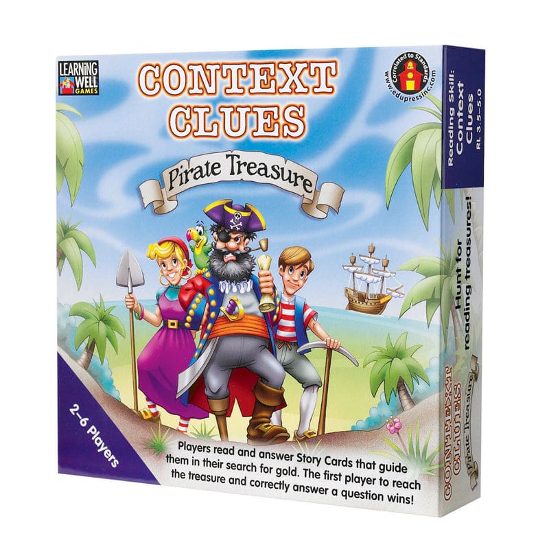 Context Clues Pirate Treasure Blue (Pack of 2) - Language Arts - Teacher Created Resources