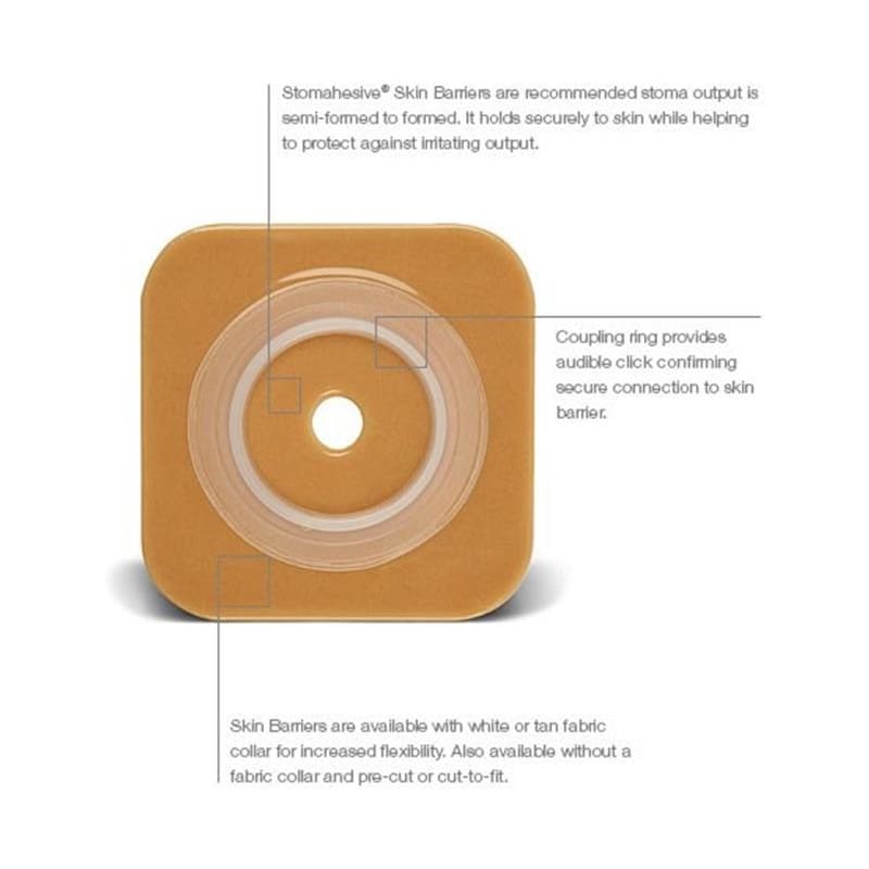 Convatec Sur-Fit Wafer 4 X 4 45Mm Box of 10 - Ostomy >> Barriers - Convatec