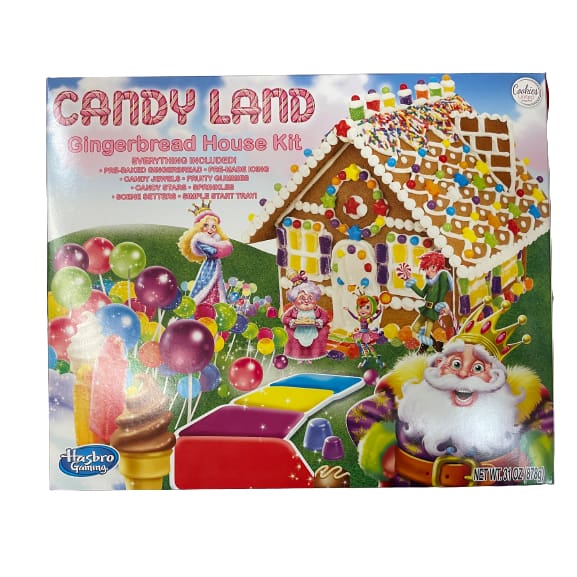Cookies United Candyland Gingerbread House Kit 31 oz. - Cookies