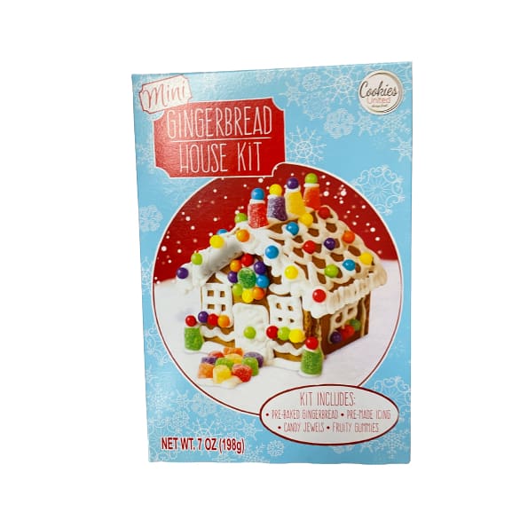 Cookies United Mini Gingerbread House Kit 7oz - Cookies United