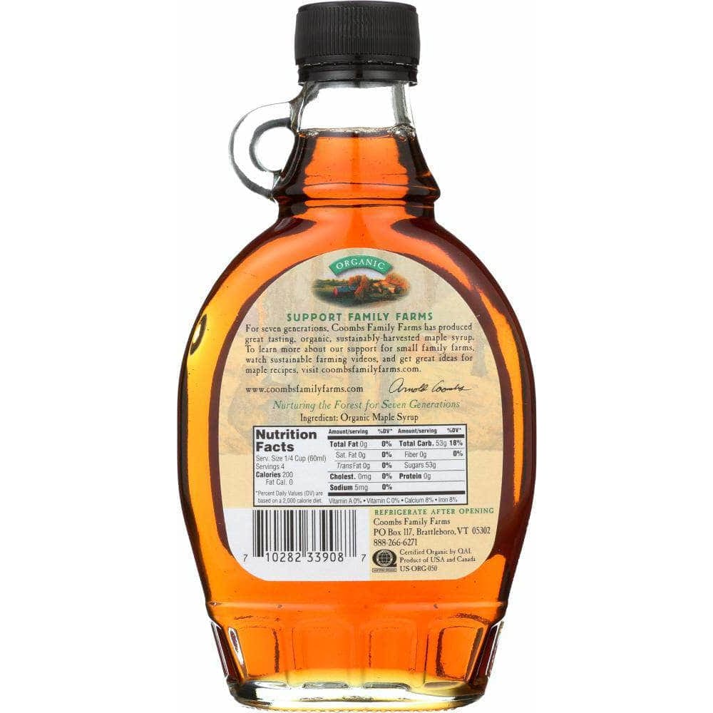 Coombs Family Farms Coombs Family Farms Grade A Organic Maple Syrup Amber, 8 oz