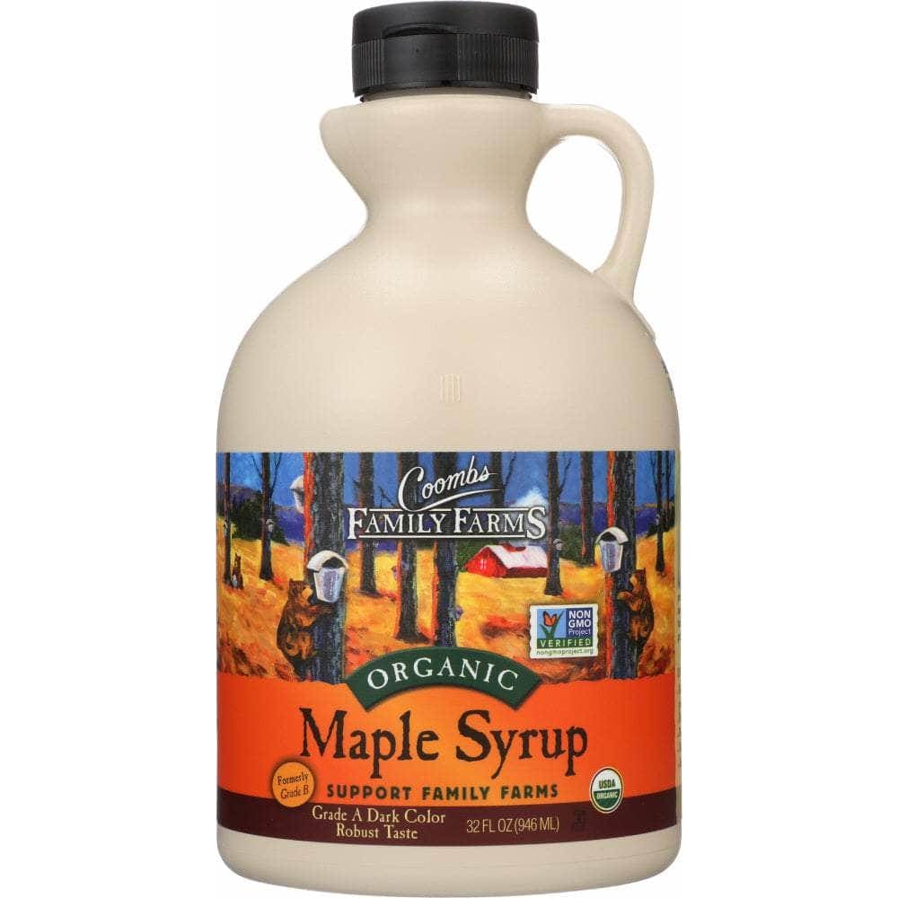 Coombs Family Farms Coombs Family Farms Grade A Organic Maple Syrup Dark Color, 32 oz