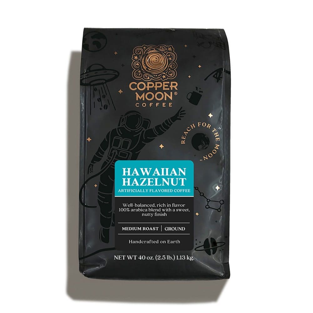 Copper Moon World Coffee Hawaiian Hazelnut (40 oz.) - Coffee Tea & Cocoa - Copper Moon