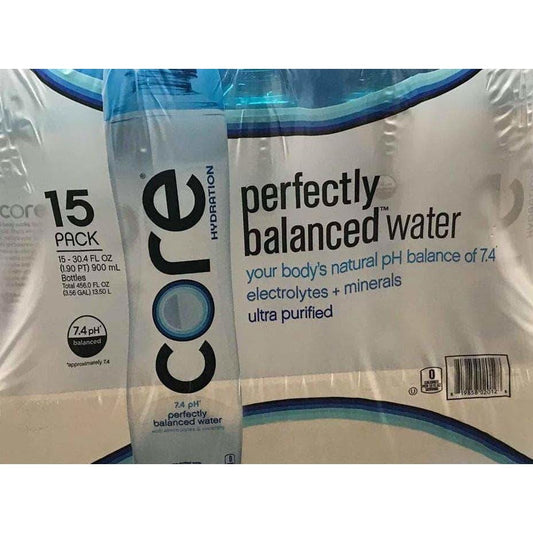 CORE Hydration Nutrient Enhanced Water, 15 pk./30.4 oz. - ShelHealth.Com