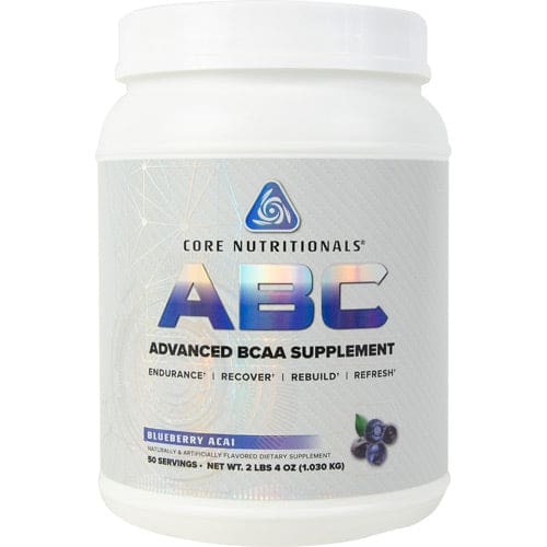 Core Nutritionals Abc Bcaa’S Blueberry Acai 2.25 lbs - Core Nutritionals
