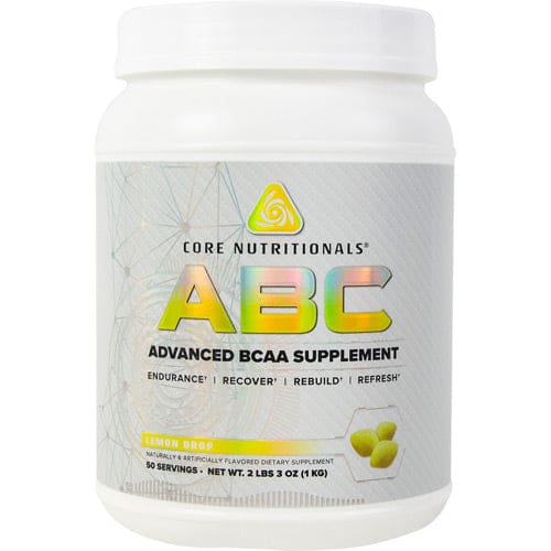 Core Nutritionals Abc Bcaa’S Lemon Drop 2.3 lbs - Core Nutritionals
