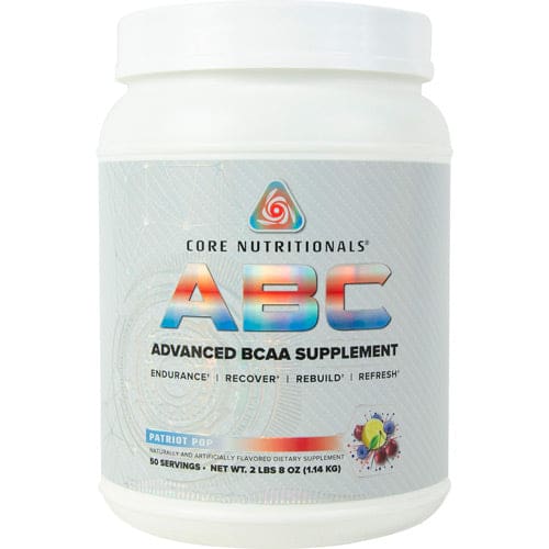 Core Nutritionals Abc Bcaa’S Patriot Pop 2.5 lb - Core Nutritionals