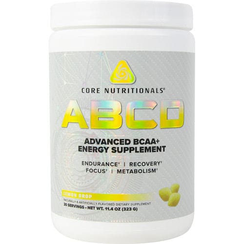Core Nutritionals Abcd Bcaa’S Lemon Drop 30 servings - Core Nutritionals