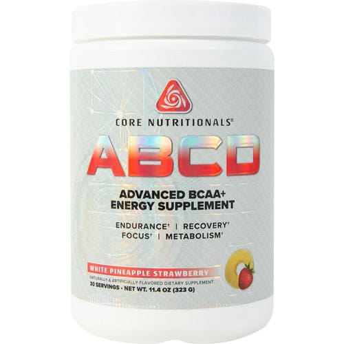 Core Nutritionals Abcd Bcaa’S White Pineapple Strawberry 30 servings - Core Nutritionals