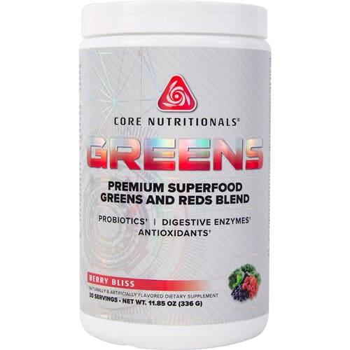 Core Nutritionals Greens Berry Bliss 30 servings - Core Nutritionals