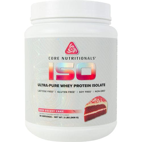 Core Nutritionals Iso Protein Red Velvet Cake 2 lbs - Core Nutritionals