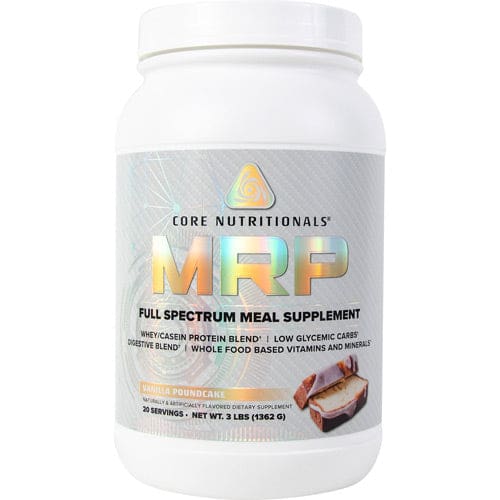 Core Nutritionals Mrp Protein Vanilla Pound Cake 3 lbs - Core Nutritionals