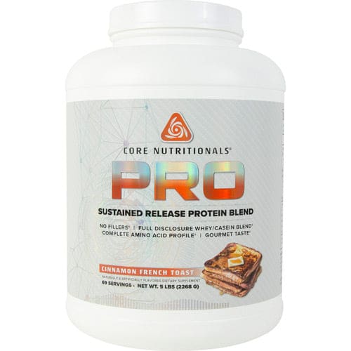 Core Nutritionals Pro Protein Cinnamon French Toast 5 lbs - Core Nutritionals